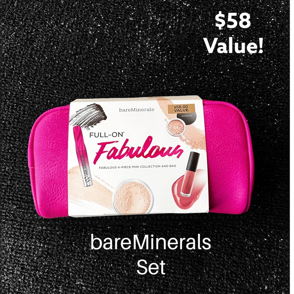 Bare minerals 4 piece mini collection.